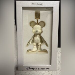 Baublebar x Disney Mickey Mouse Glow-in-the-Dark bag charm